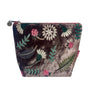Large Velvet Cosmetic Bag